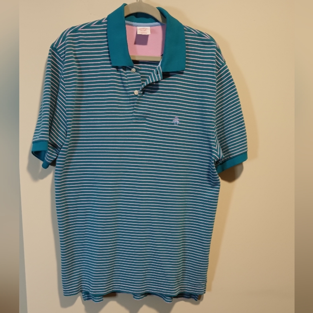 Brooks Brothers Men's Performance Polo L